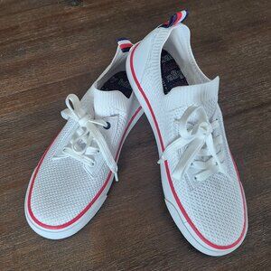 Tommy Hilfiger Women's Gessie Stretch knit Sneakers Size7